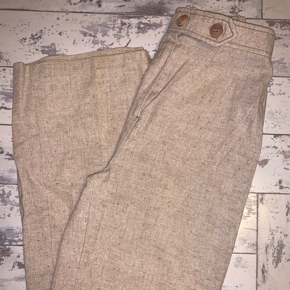 Rare Vintage Size:00 Oatmeal Women’s Trousers - Picture 13 of 14